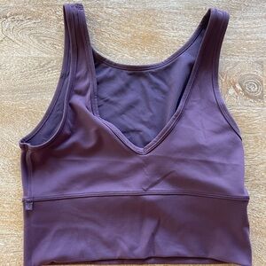 Lululemon reversible crop top